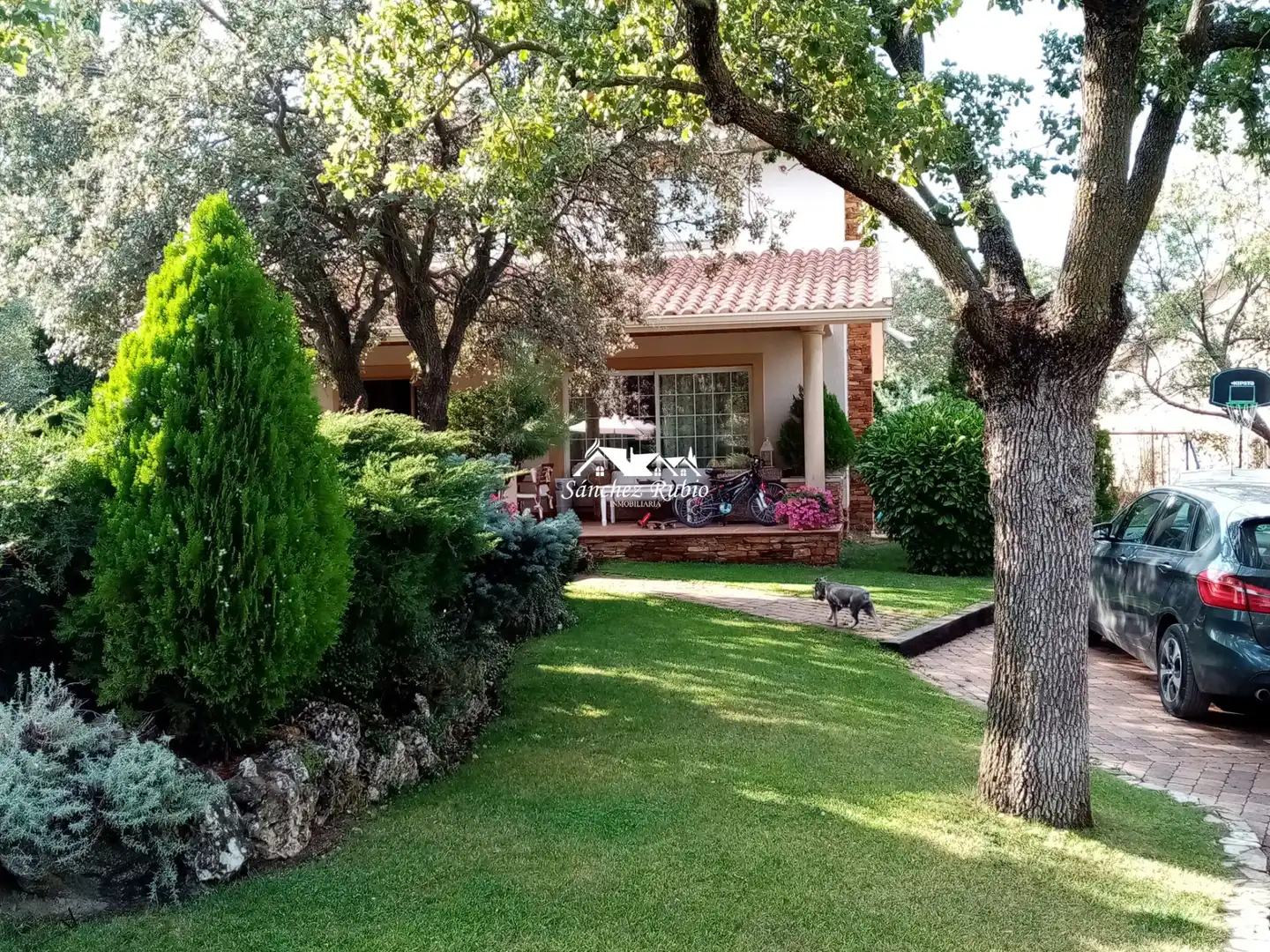 Jardí de Casa o xalet en venda en Galapagar amb Calefacció, Jardí privat i Terrassa