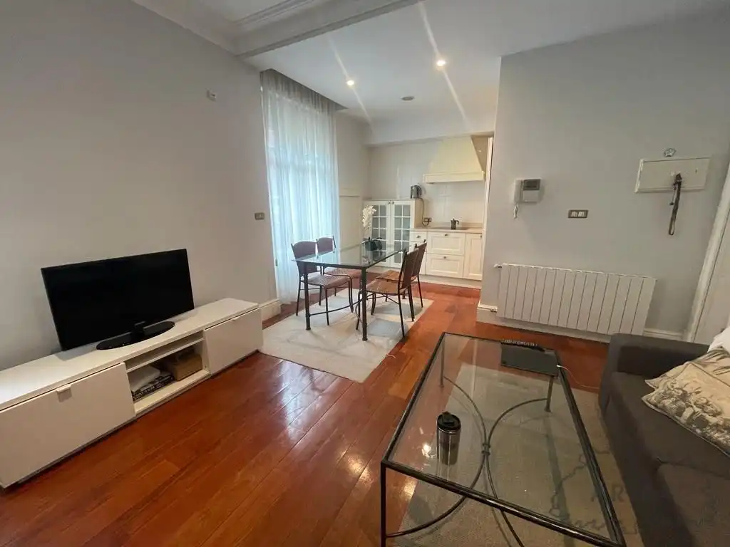 Sala de estar de Piso de alquiler en Bilbao  con Calefacción, Horno y Lavadora