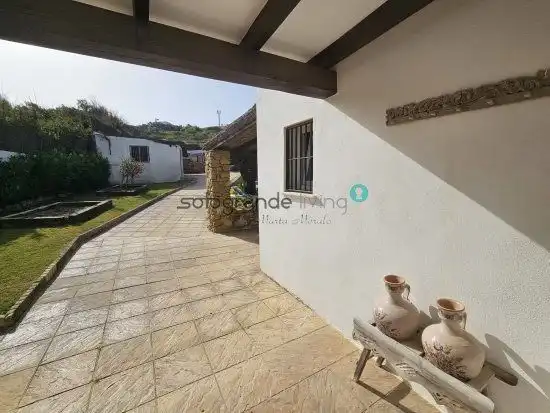 Vista exterior de Casa o chalet en venta en Manilva con Terraza