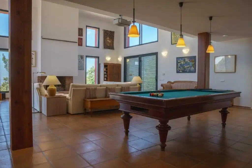 Sala de estar de Casa o chalet en venta en Santiago-Pontones con Aire acondicionado, Jardín privado y Terraza
