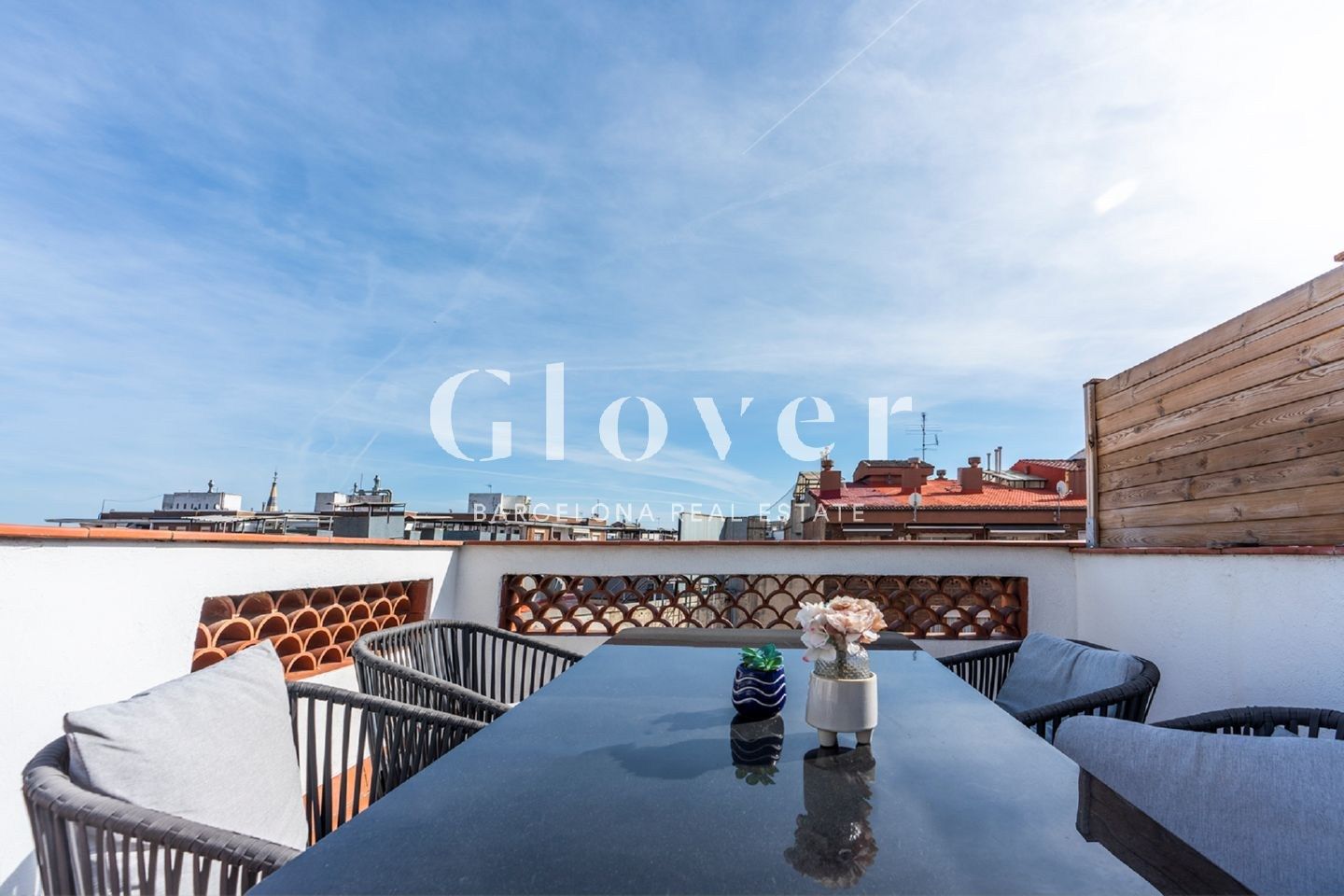 Terraza de Ático en venta en  Barcelona Capital con Aire acondicionado, Calefacción y Terraza