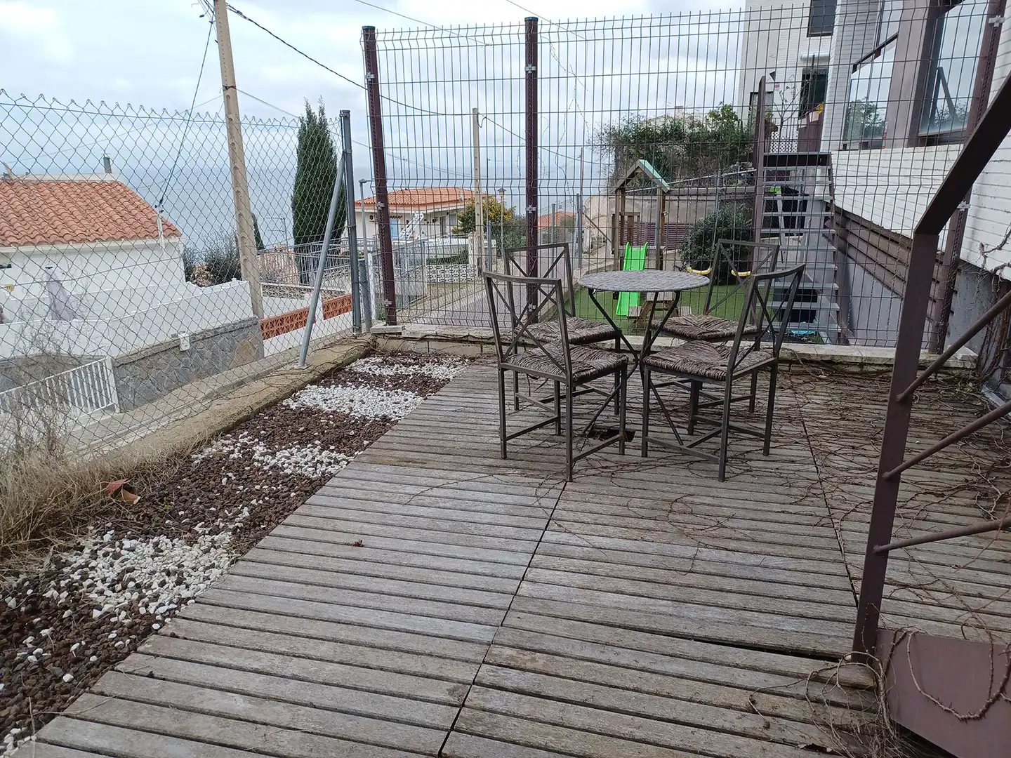 Terraza de Planta baja en venta en Llançà con Aire acondicionado, Calefacción y Jardín privado