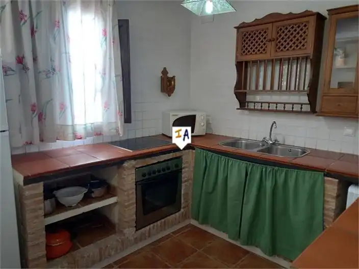 Cocina de Casa adosada en venta en Priego de Córdoba con Aire acondicionado, Terraza y Piscina
