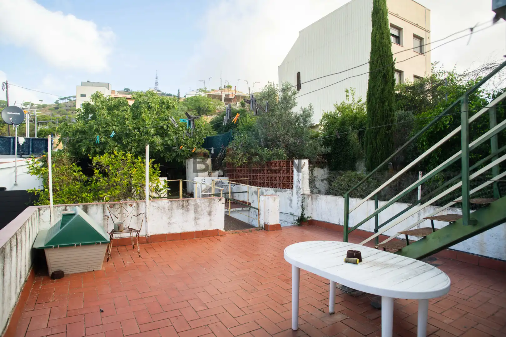 Terraza de Casa o chalet en venta en Esplugues de Llobregat con Aire acondicionado, Calefacción y Jardín privado