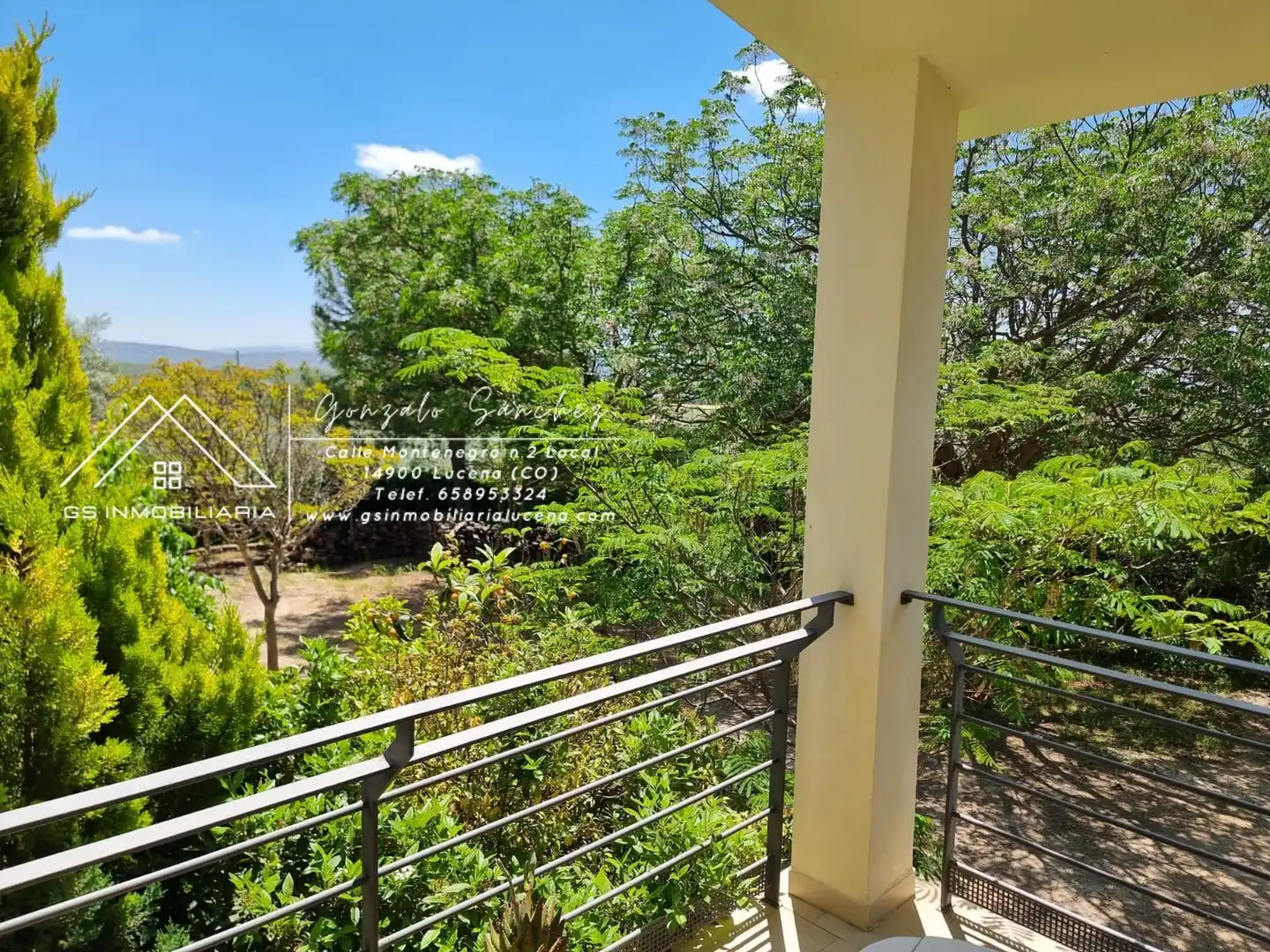 Terrasse von Country house zur Miete in Lucena mit Klimaanlage, Schwimmbad und Möbliert