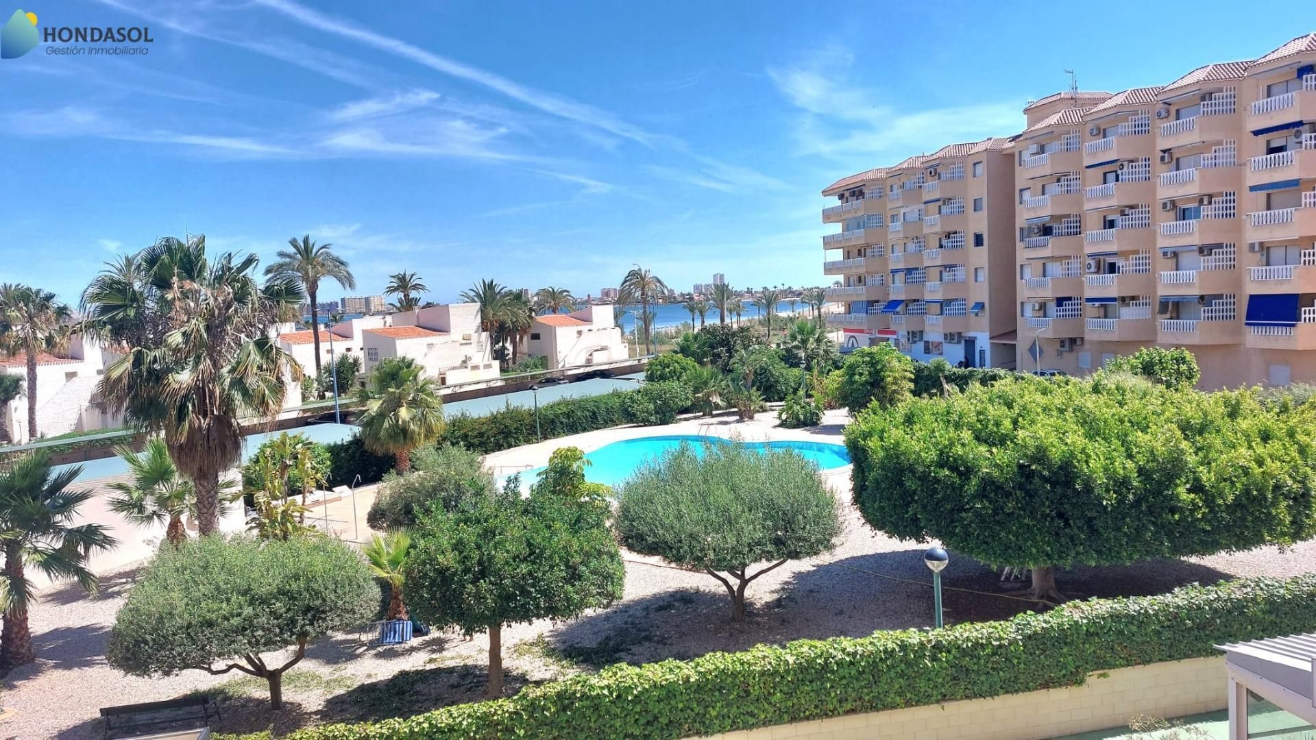 Piscina de Apartament en venda en Cartagena amb Jardí privat, Terrassa i Piscina comunitària