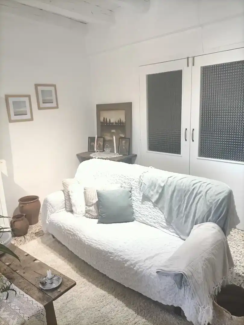 Sala d'estar de Casa adosada en venda en Lomoviejo