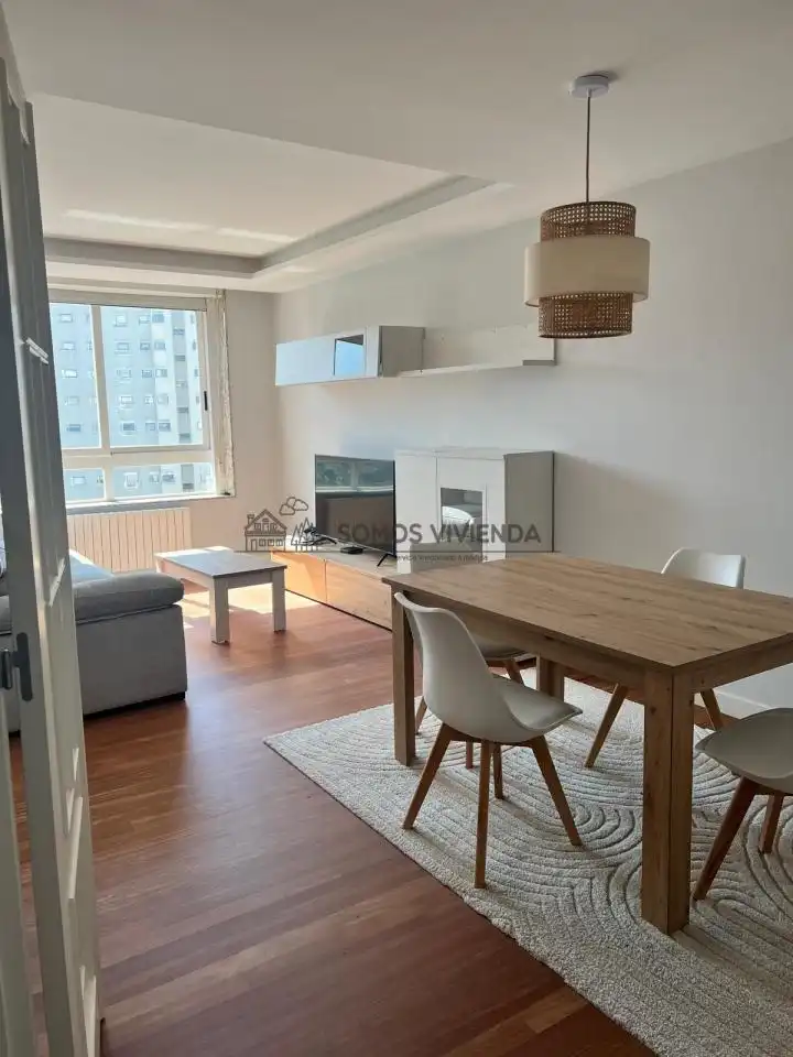 Sala d'estar de Apartament en venda en Ourense Capital  amb Calefacció