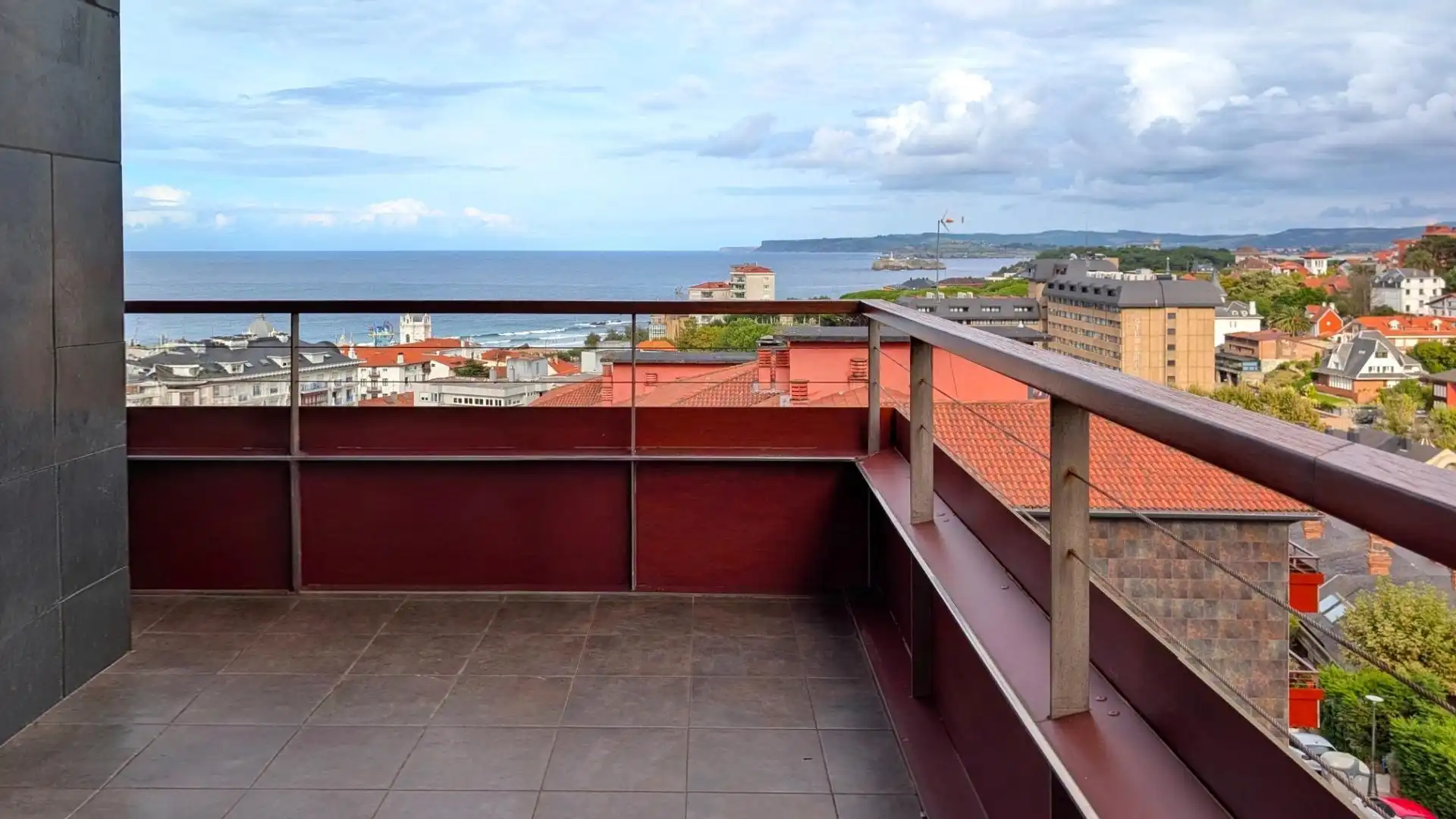 Terrace of Flat for sale in Santander  with Heating, Terrace and Storage room