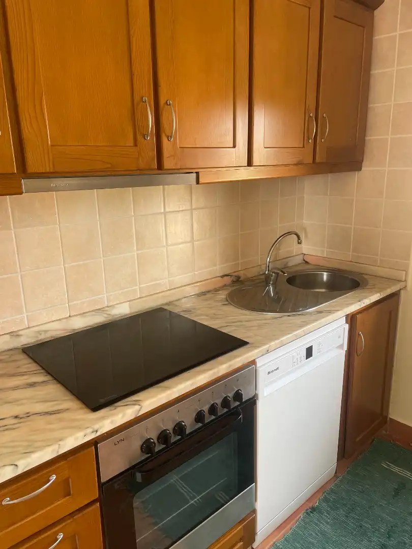 Cocina de Ático en venta en Ribeira con Terraza, Trastero y Amueblado