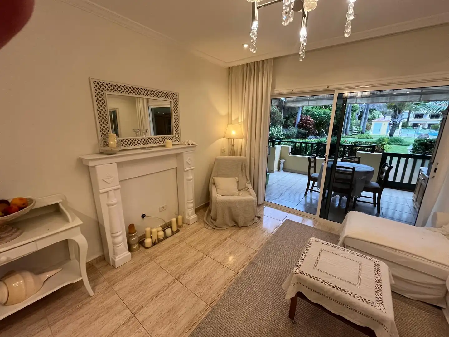 Sala de estar de Piso de alquiler en Puerto de la Cruz con Amueblado