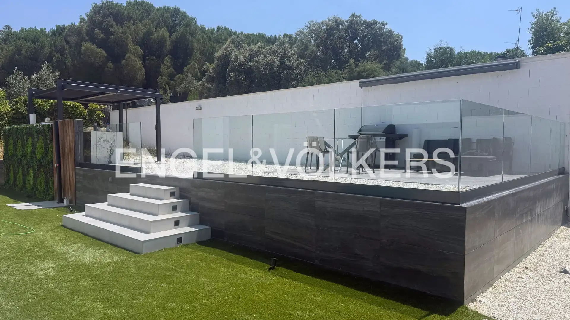 Terrassa de Casa o xalet de lloguer en Valdemorillo amb Aire condicionat, Calefacció i Jardí privat