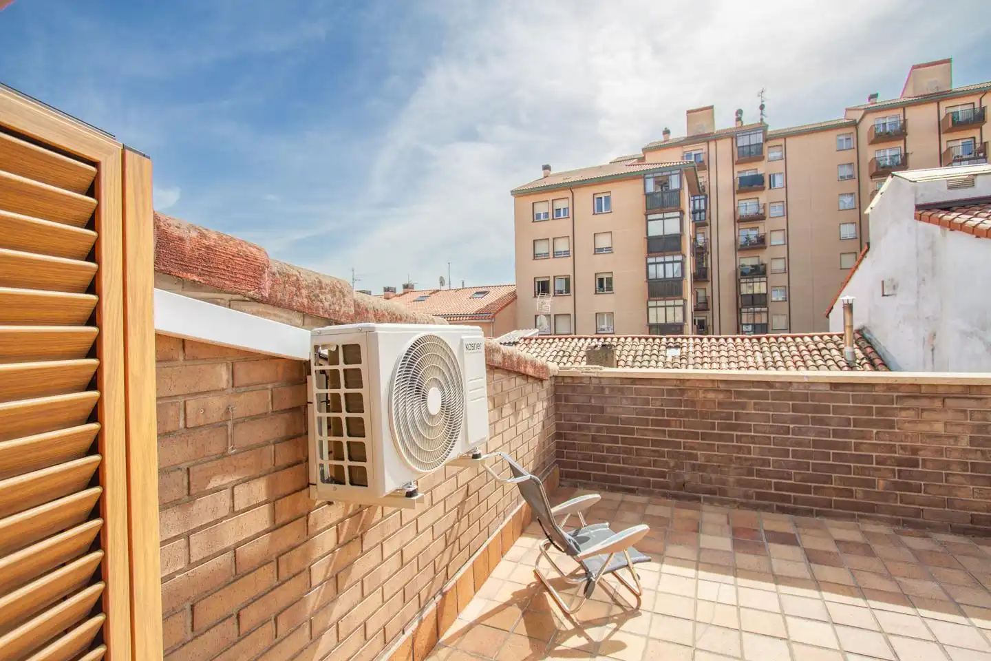Terrasse von Maisonette zum Verkauf in Villava / Atarrabia mit Klimaanlage, Heizung und Terrasse