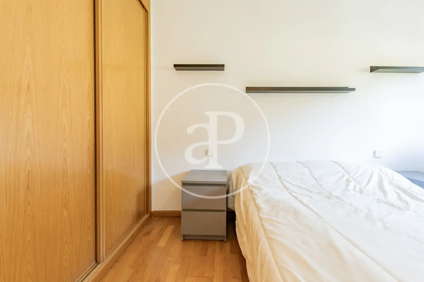 Schlafzimmer von Wohnung zum Verkauf in Madrid mit Klimaanlage, Heizung und Privatgarten