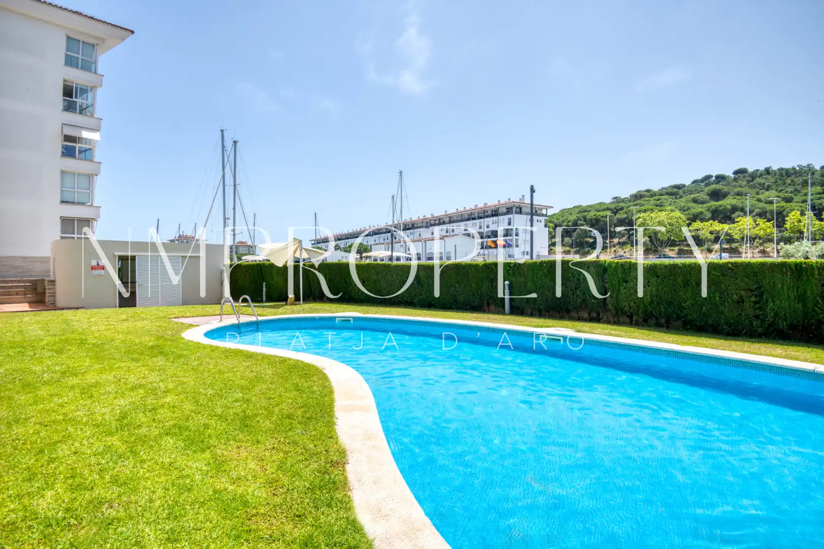 Swimming pool of Flat for sale in Castell d'Aro, Platja d'Aro i s'Agaró  with Heating, Terrace and Storage room