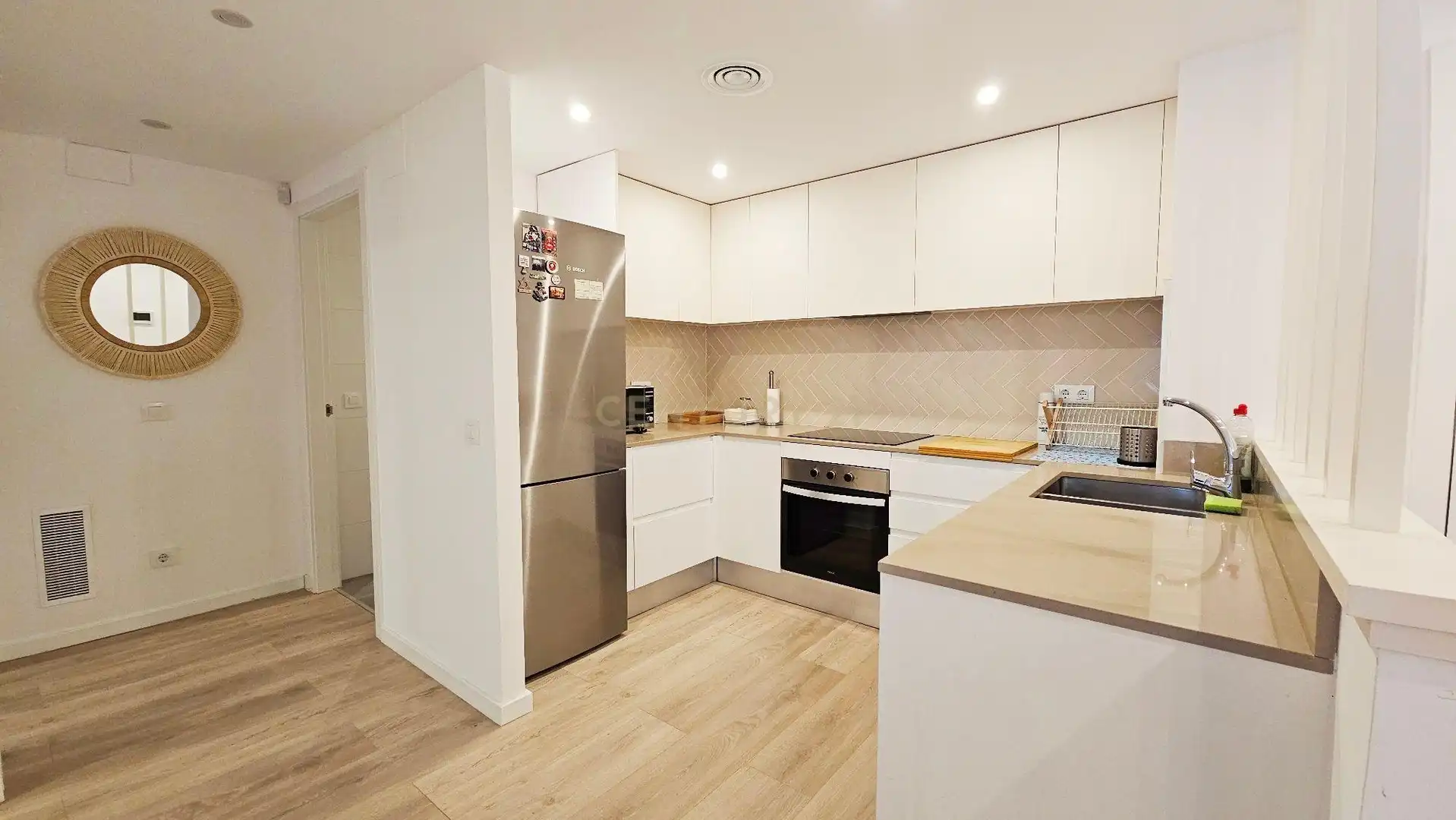 Cuina de Apartament en venda en Llançà amb Aire condicionat, Piscina i Forn