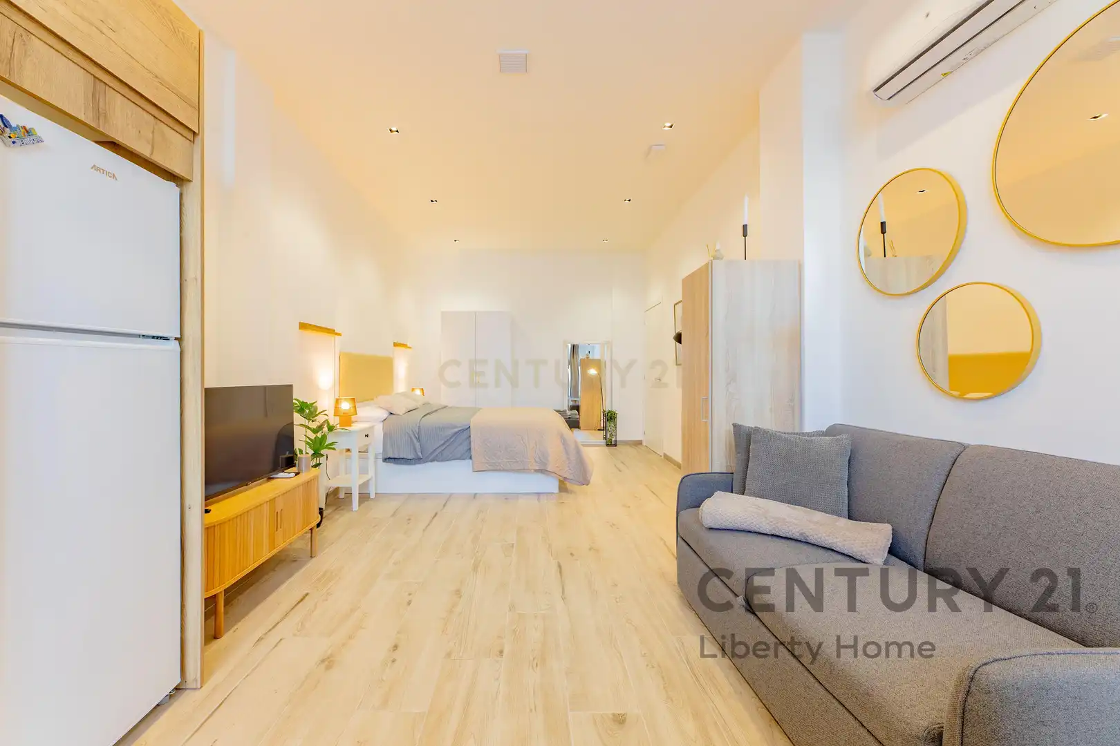 Sala de estar de Apartamento en venta en Valencia con Aire acondicionado, Horno y Lavadora
