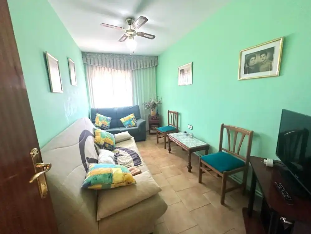 Wohnzimmer von Wohnung zum Verkauf in Sentmenat mit Heizung und Balkon