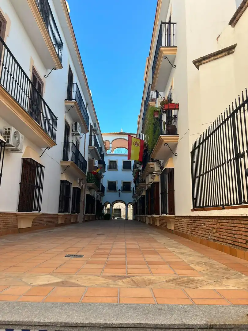 Vista exterior de Estudio en venta en Moguer con Aire acondicionado, Amueblado y Balcón
