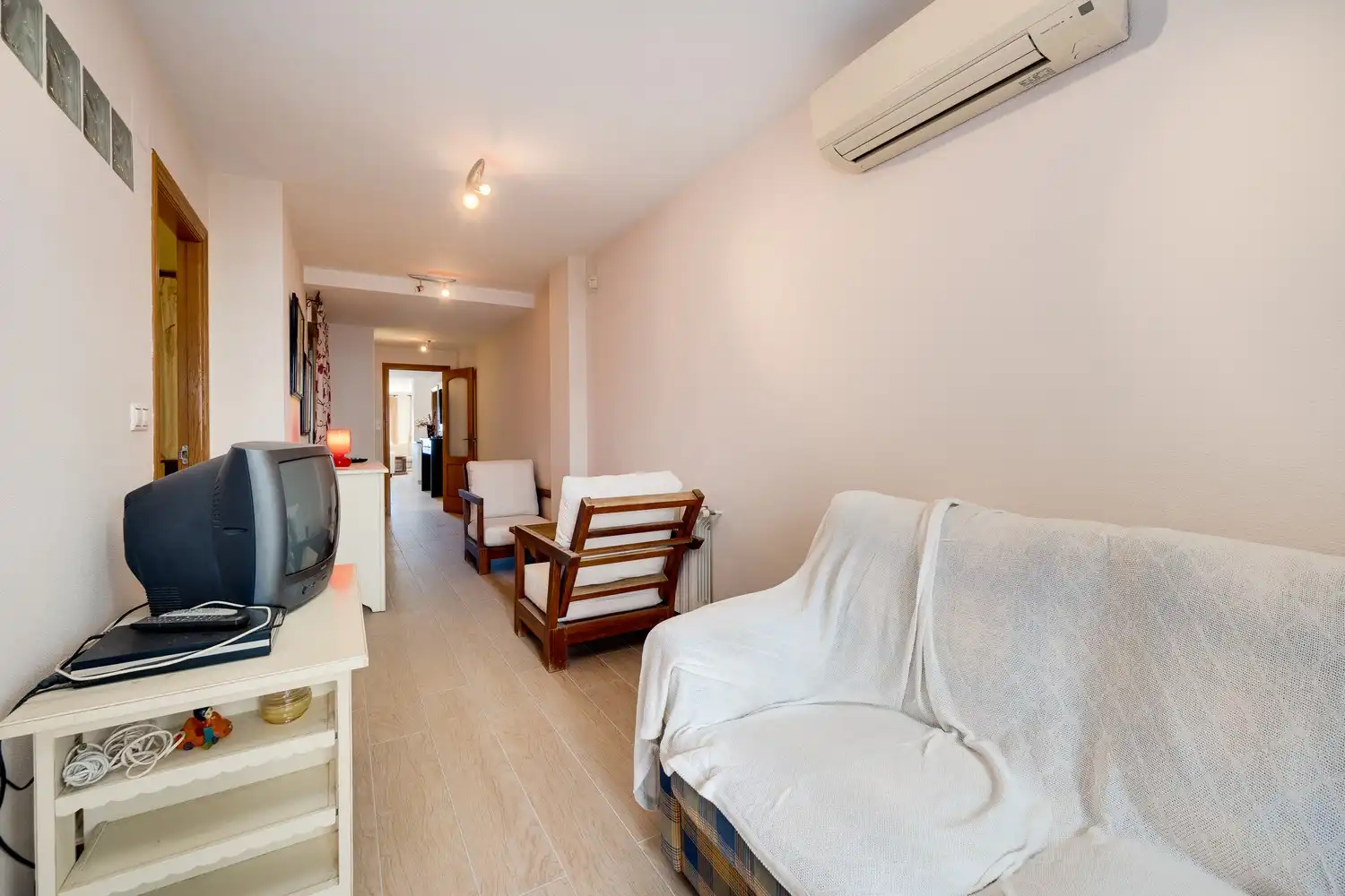 Sala d'estar de Pis en venda en Torrevieja amb Aire condicionat, Calefacció i Terrassa