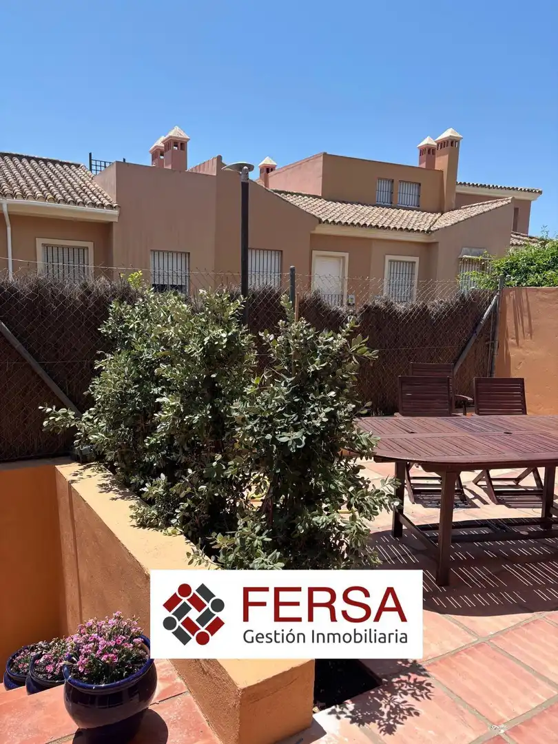 Terrassa de Casa adosada de lloguer en El Puerto de Santa María amb Calefacció i Terrassa