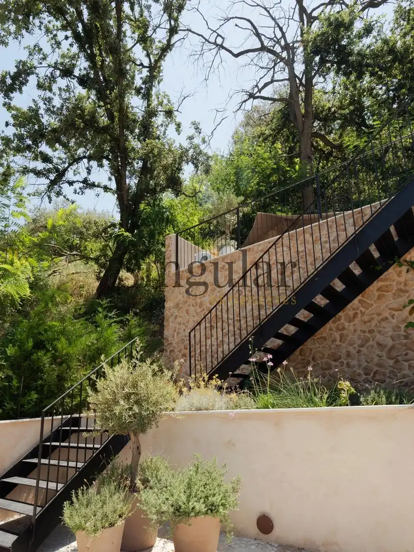 Jardí de Casa o xalet en venda en Sant Cugat del Vallès amb Aire condicionat, Calefacció i Jardí privat