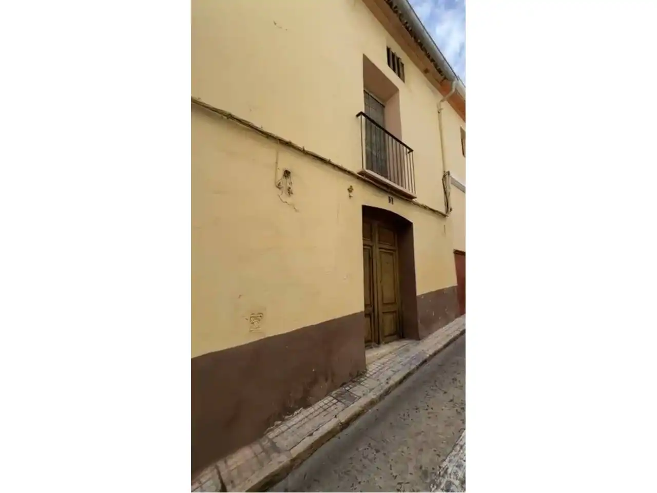 Vista exterior de Casa adosada en venta en Oliva con Terraza