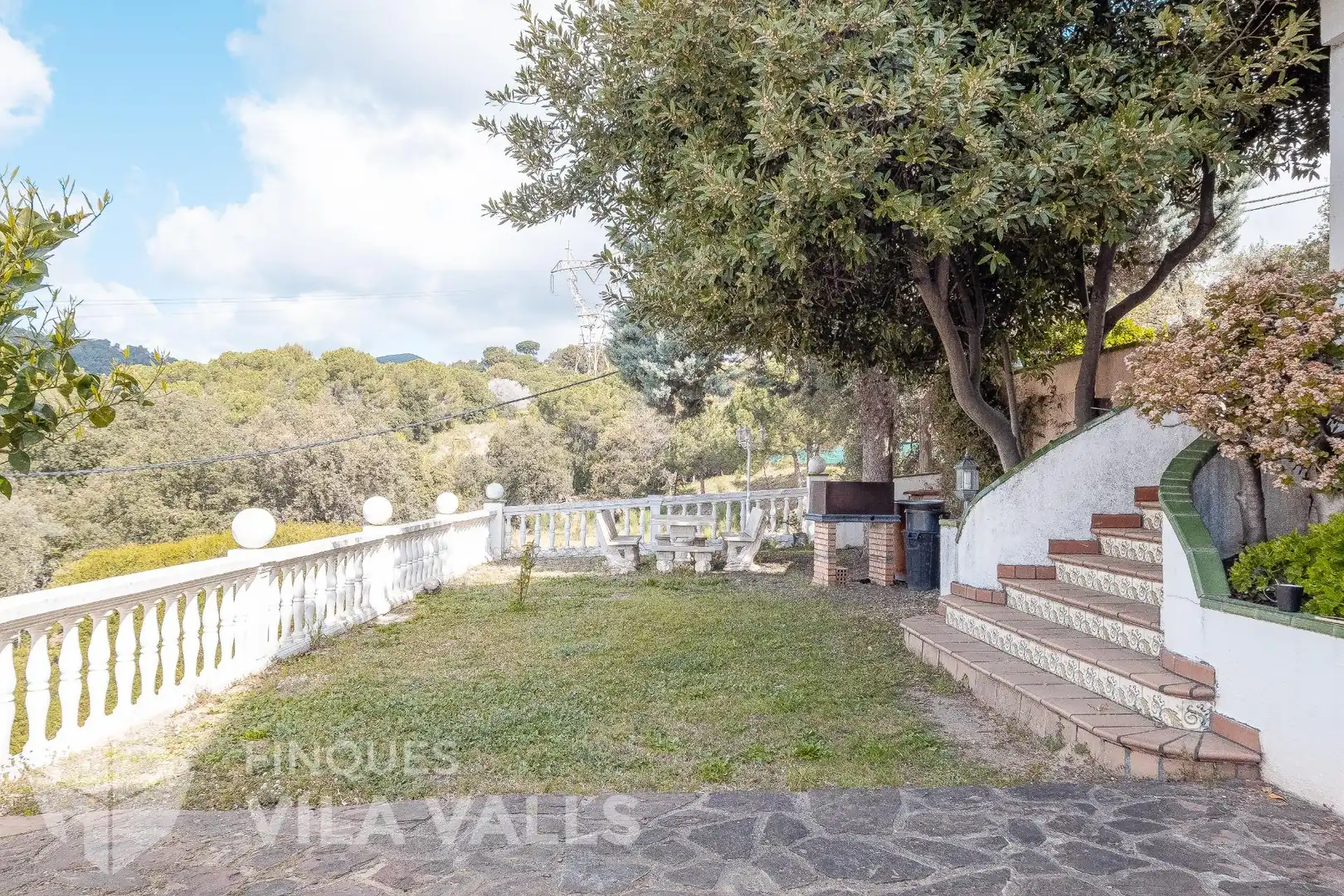 Jardí de Casa o xalet en venda en Caldes de Montbui amb Calefacció, Jardí privat i Terrassa