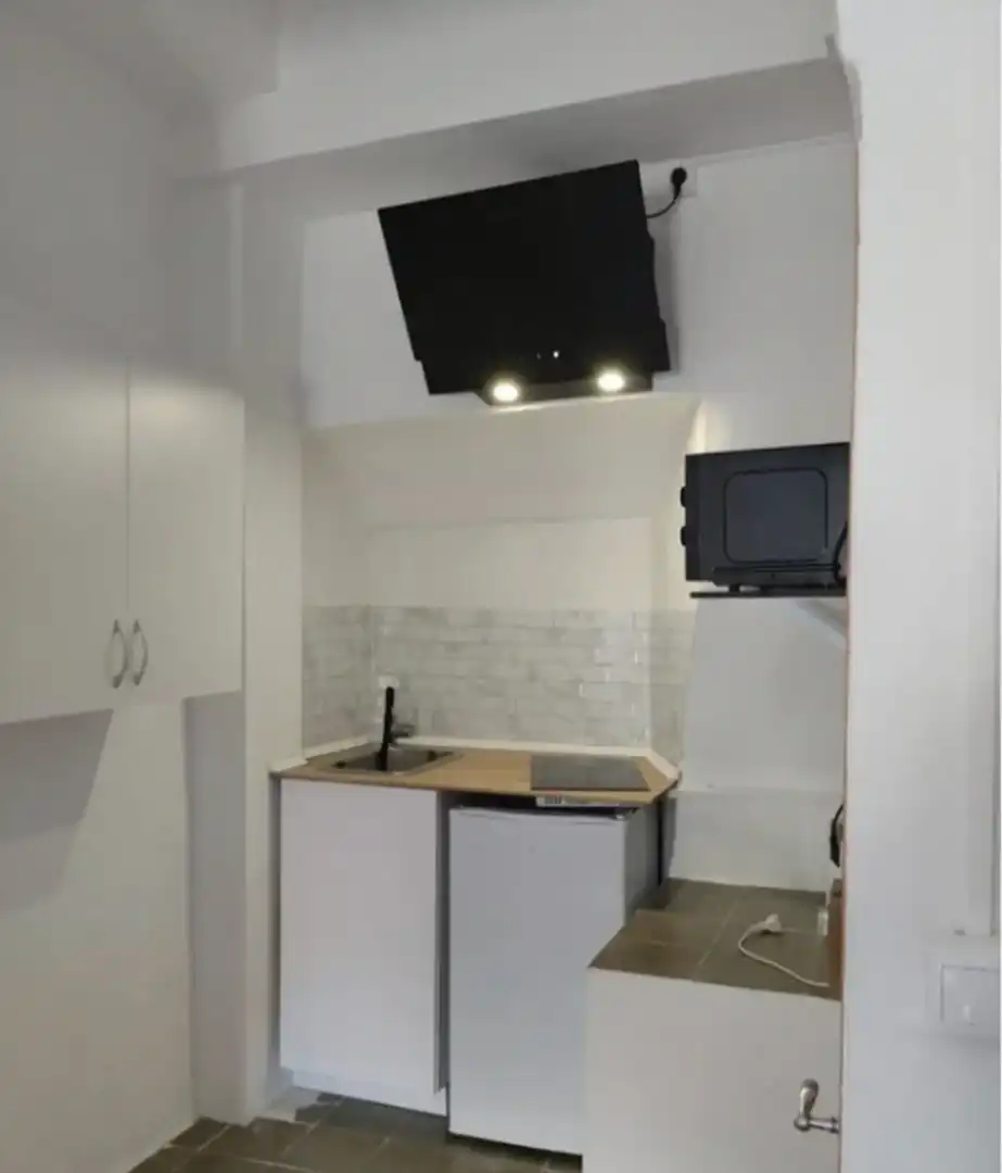 Cocina de Estudio de alquiler en Xàtiva con Aire acondicionado, Amueblado y Horno