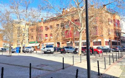 Exterior view of Flat for sale in  Madrid Capital  with Heating, Parquet flooring and Terrace