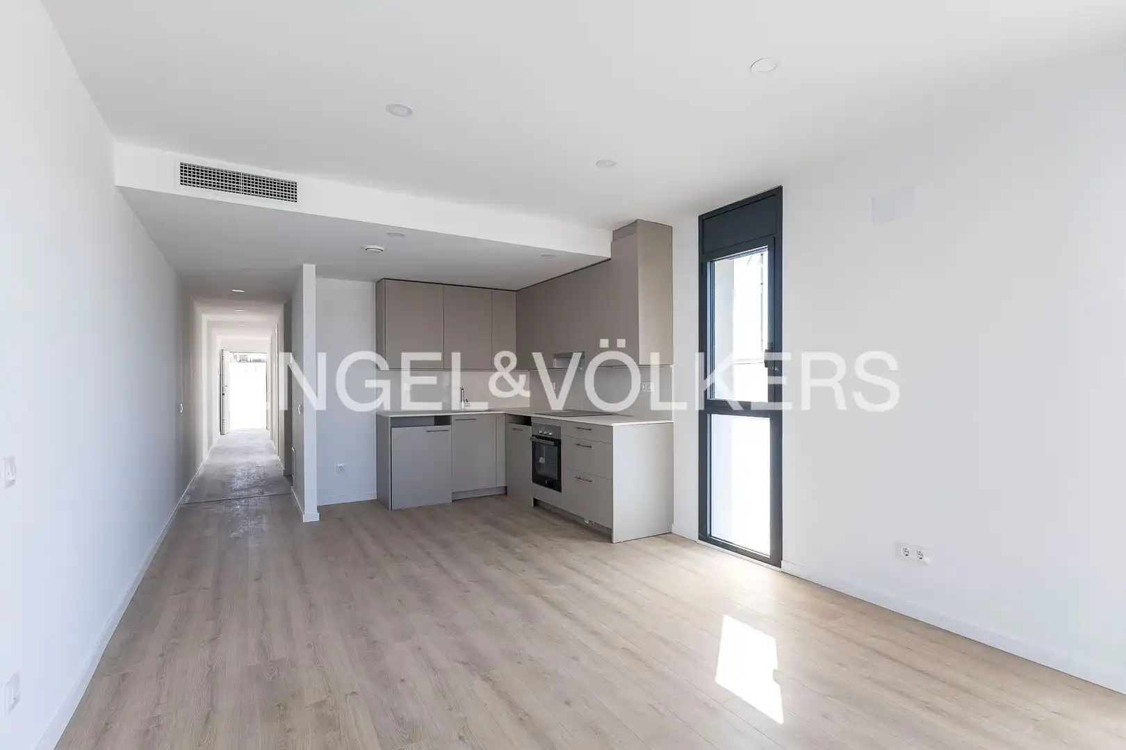 Living room of Flat for sale in Castelldefels  with Air Conditioner, Heating and Parquet flooring