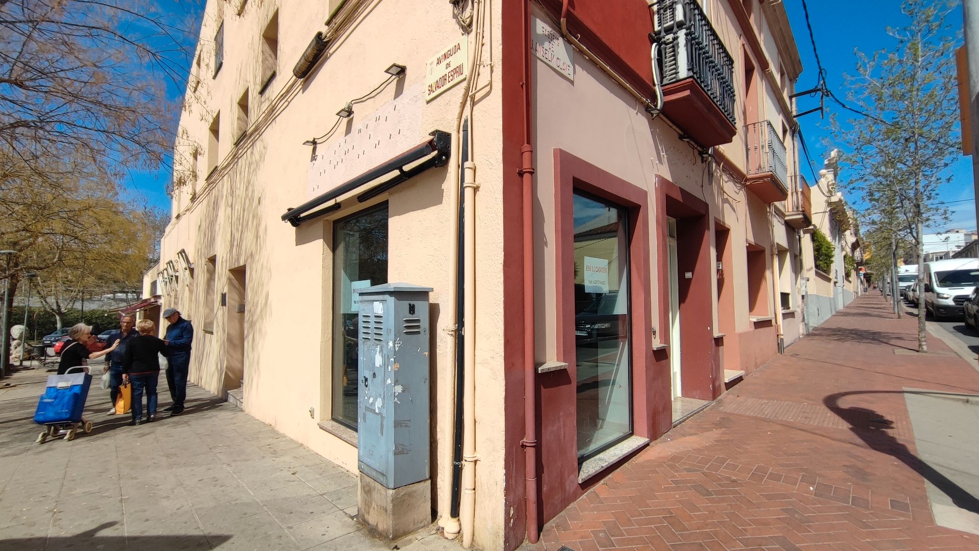 Vista exterior de Local de alquiler en Sentmenat