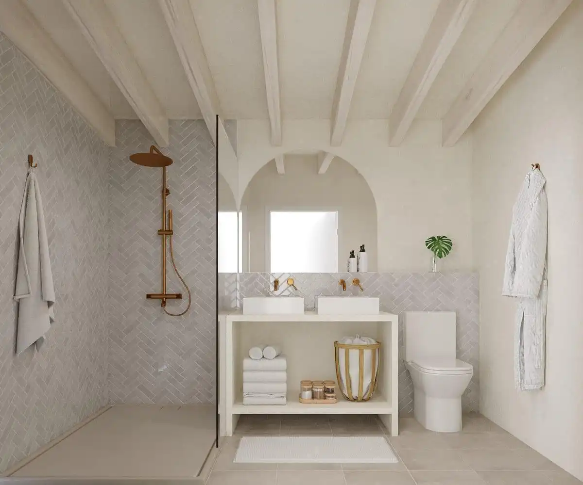 Baño de Casa o chalet en venta en Muro con Terraza y Trastero