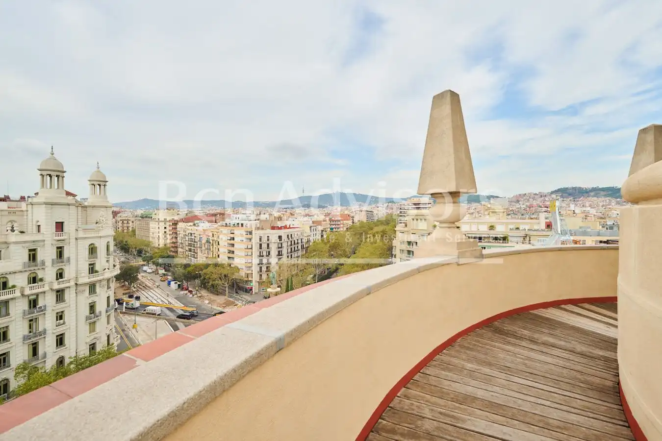 Exterior view of Attic for sale in Barcelona  with Air Conditioner, Heating and Parquet flooring