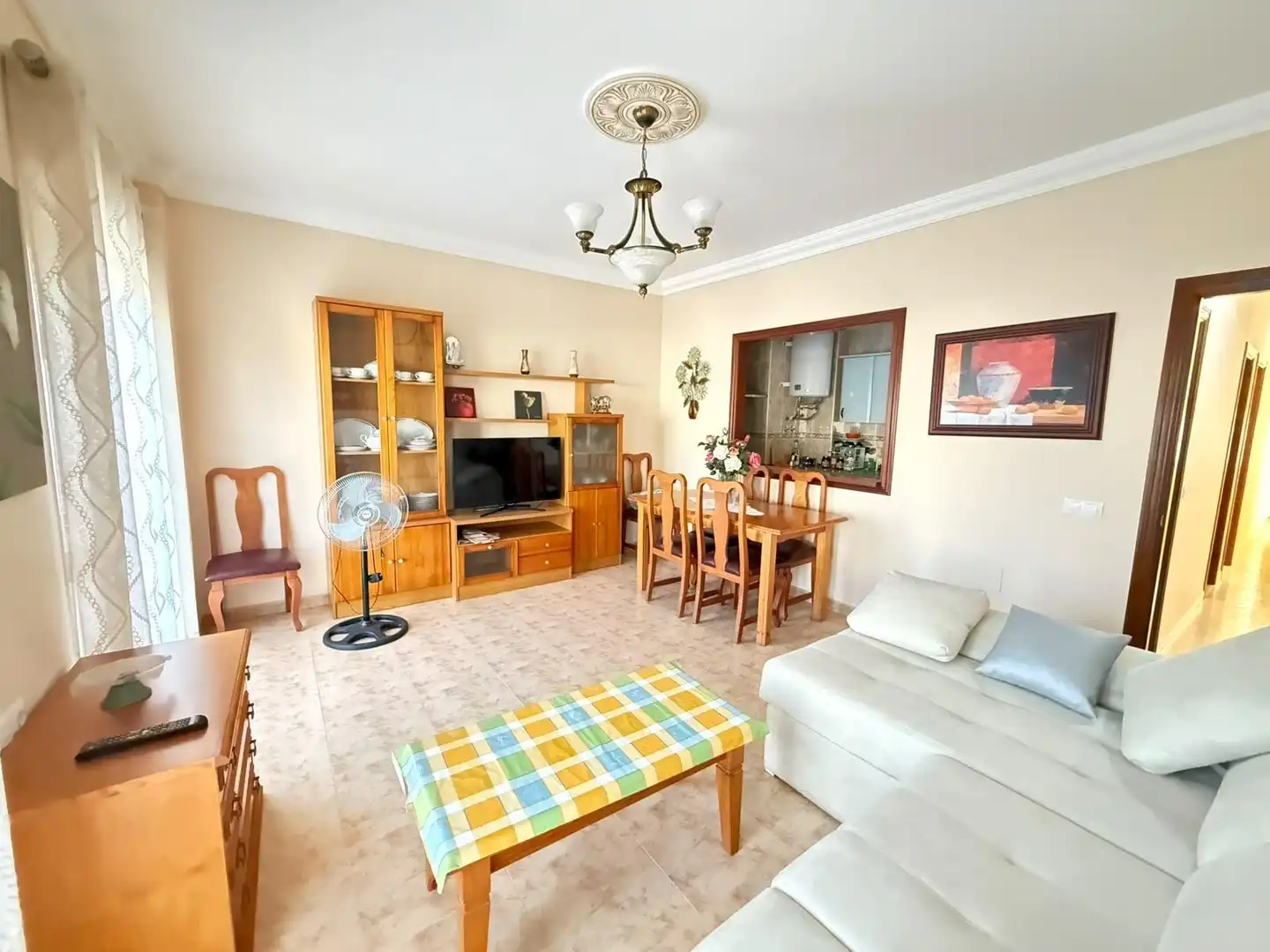 Sala de estar de Piso en venta en Alameda, Málaga