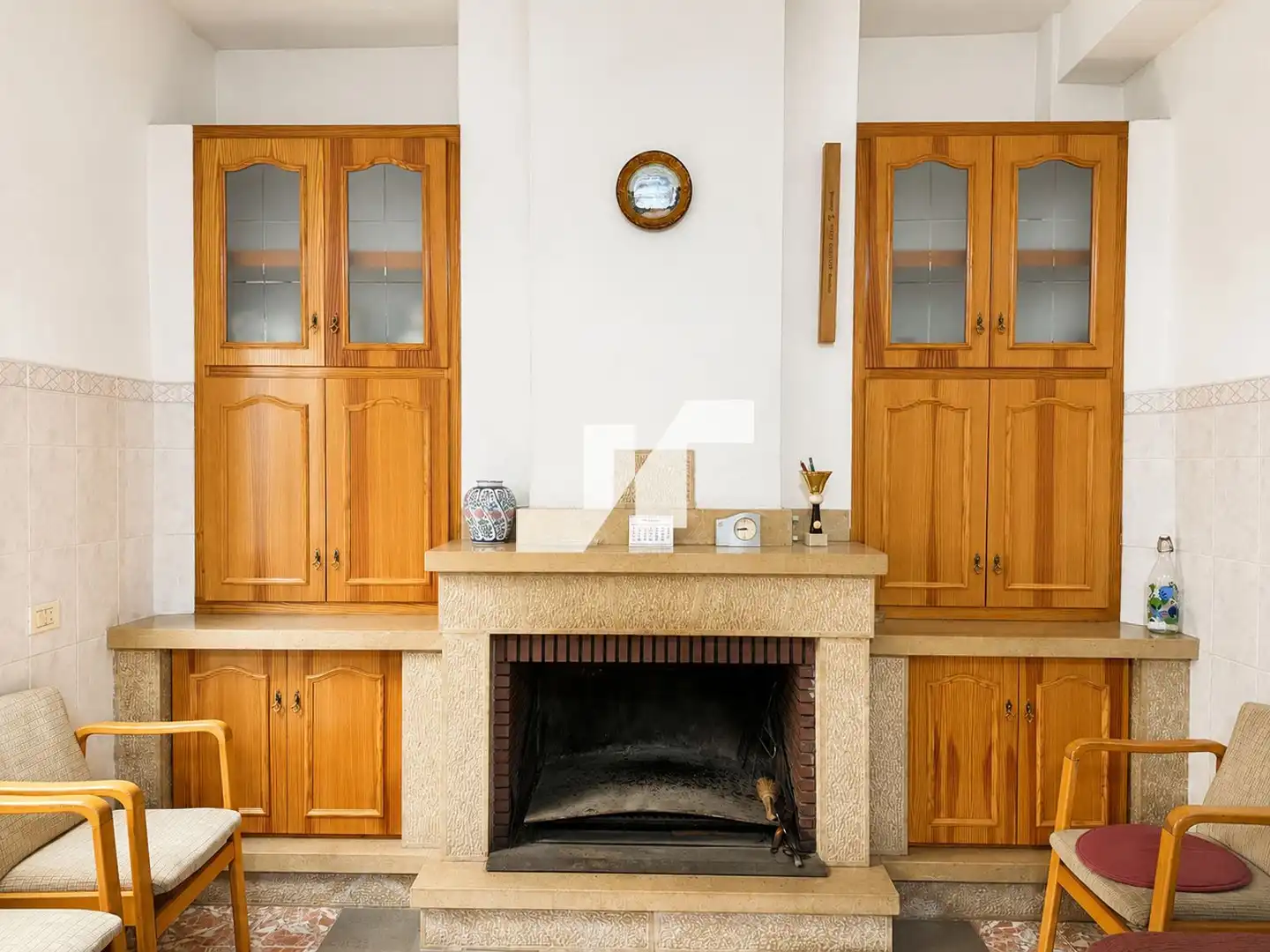 Sala de estar de Casa o chalet en venta en Almazora / Almassora con Aire acondicionado y Terraza