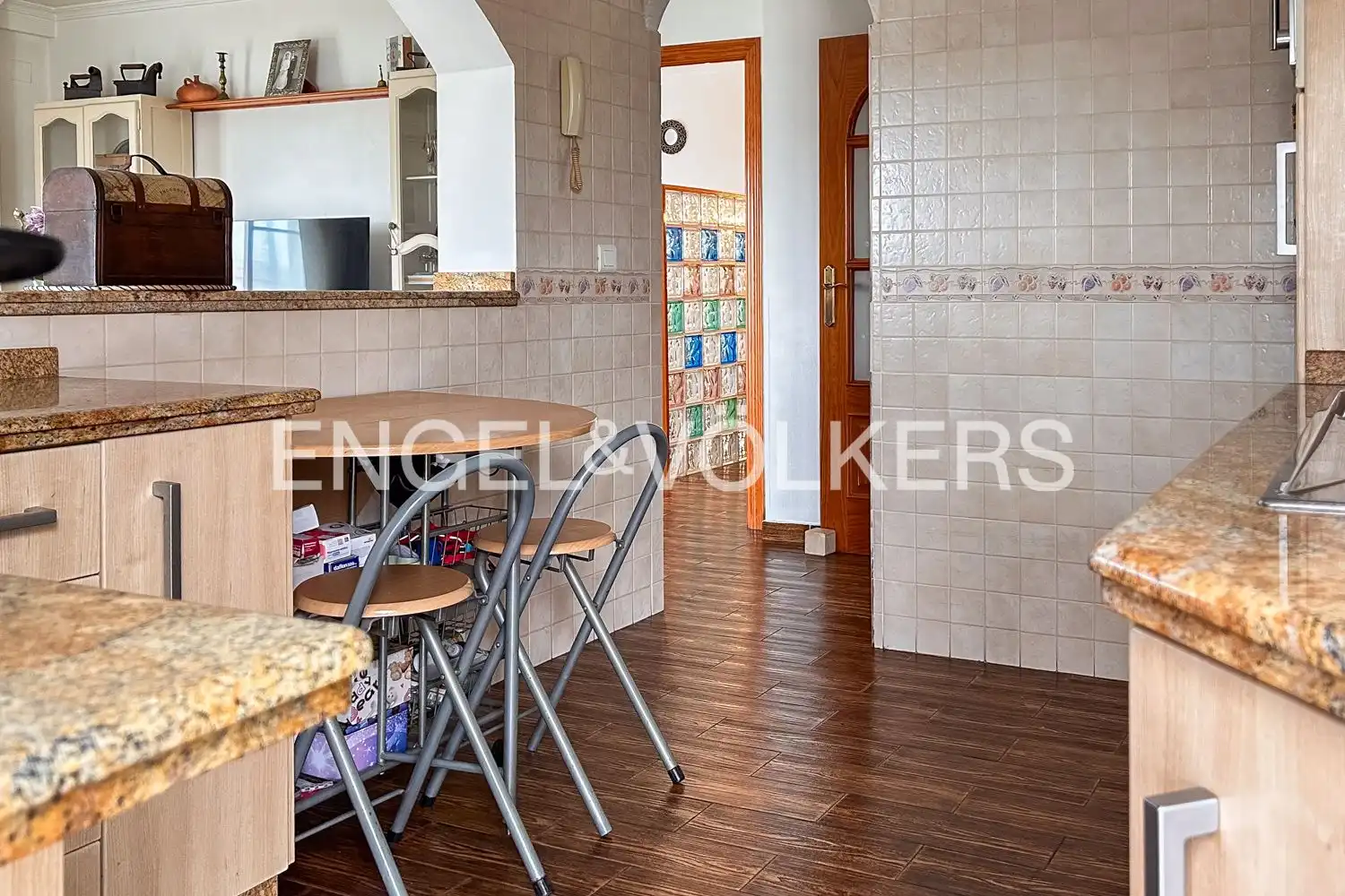 Küche von Wohnung zum Verkauf in Isla Cristina mit Klimaanlage, Heizung und Terrasse