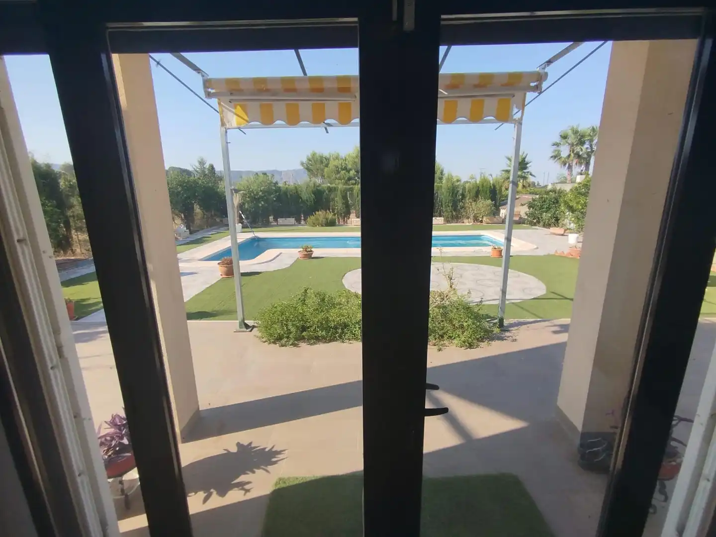 Piscina de Finca rústica en venda en Alhama de Murcia amb Jardí privat i Piscina