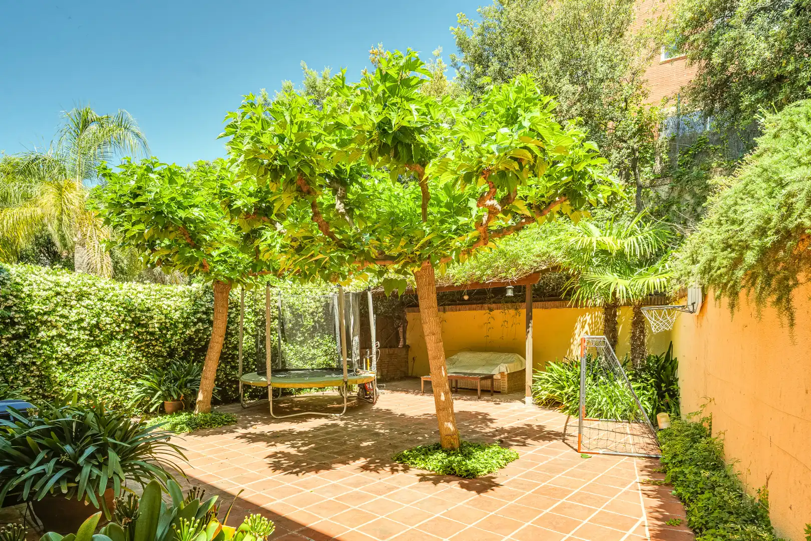 Jardín de Casa adosada en venta en Teià con Aire acondicionado, Calefacción y Jardín privado