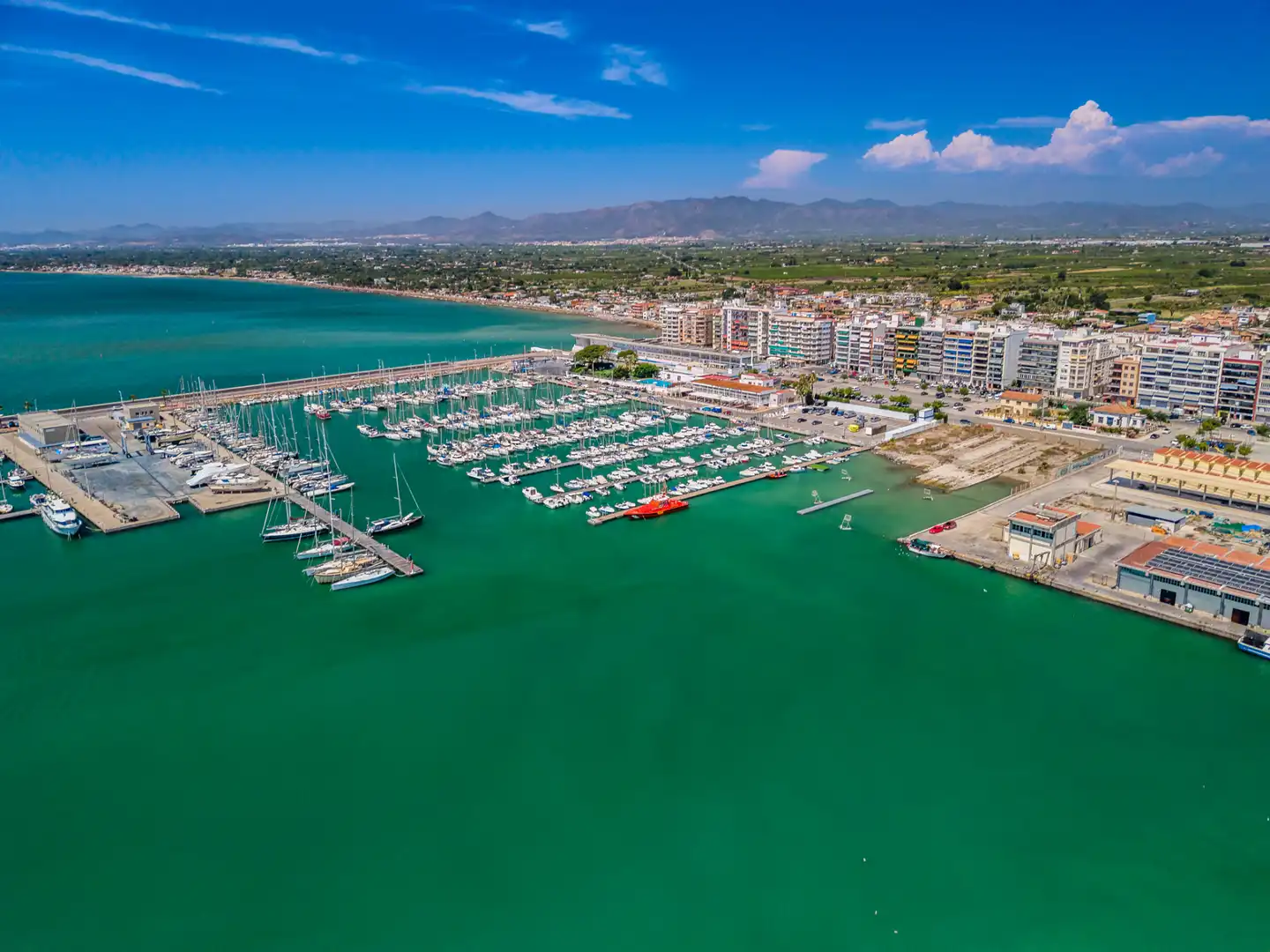 Parking of Flat for sale in Burriana / Borriana  with Air Conditioner, Heating and Terrace