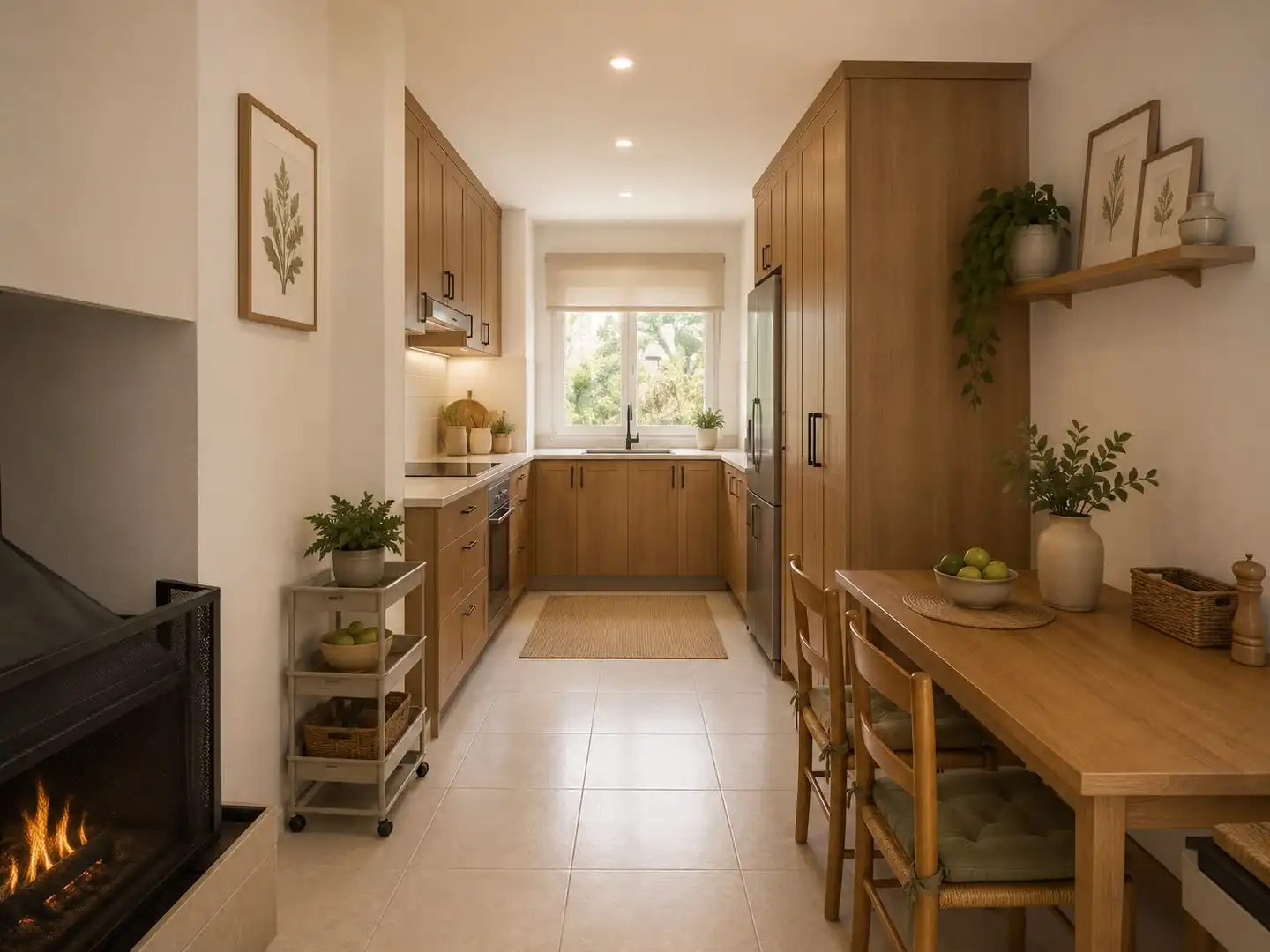 Kitchen of Detached homes for sale in Jafre  with Heating, Terrace and Balcony