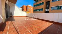 Exterior view of Attic for sale in  Valencia Capital  with Air Conditioner and Terrace