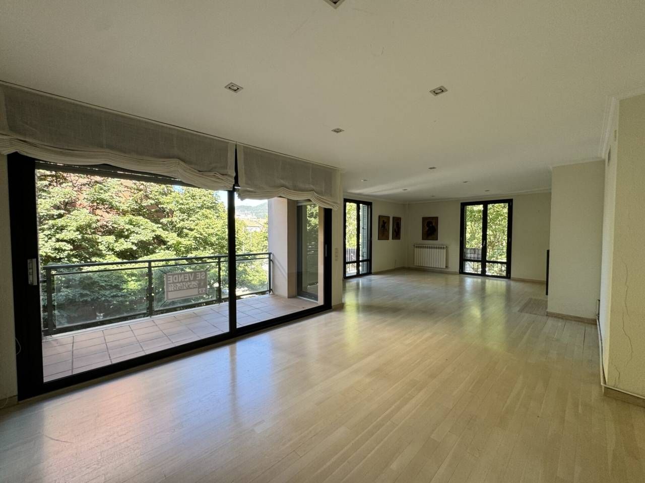 Sala de estar de Piso en venta en Olot con Aire acondicionado, Terraza y Piscina comunitaria