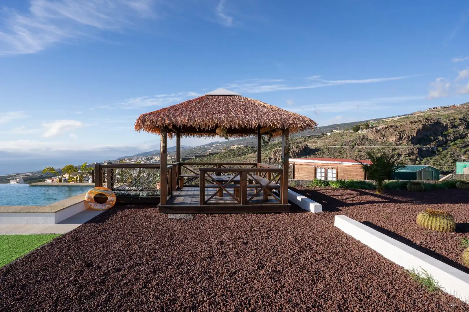 Terraza de Casa o chalet en venta en Guía de Isora con Aire acondicionado, Jardín privado y Terraza