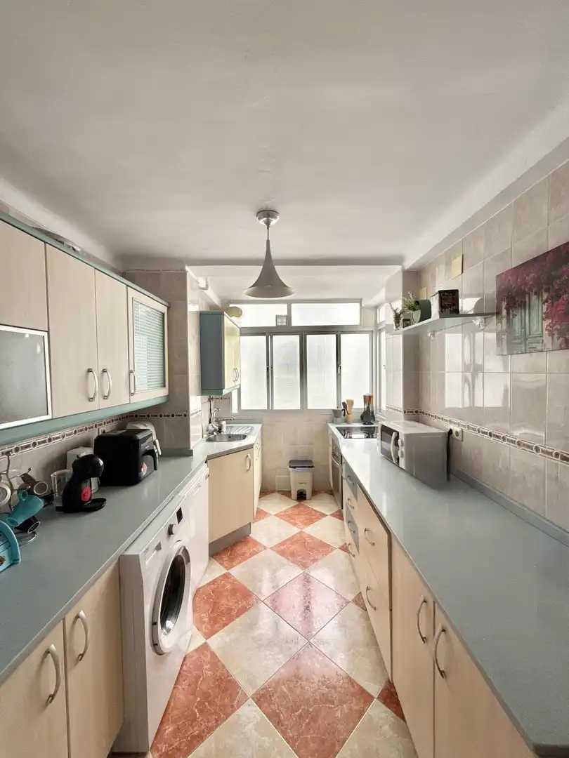 Kitchen of Flat for rent in Málaga  with Furnished