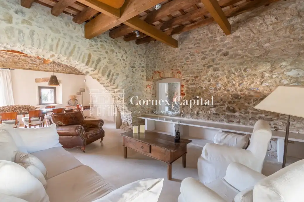 Sala de estar de Casa o chalet de alquiler en Pals con Jardín privado, Terraza y Piscina