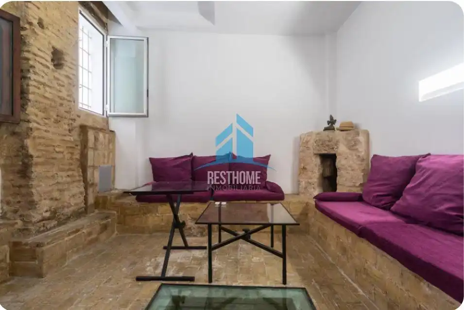 Living room of Houses for sale in Valencia  with Air Conditioner, Terrace and Furnished