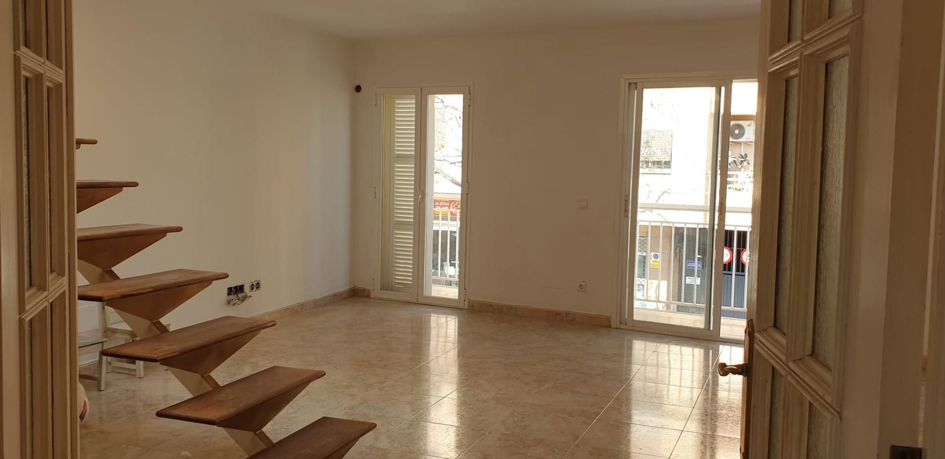 Sala d'estar de Pis en venda en  Palma de Mallorca amb Aire condicionat, Terrassa i Balcó