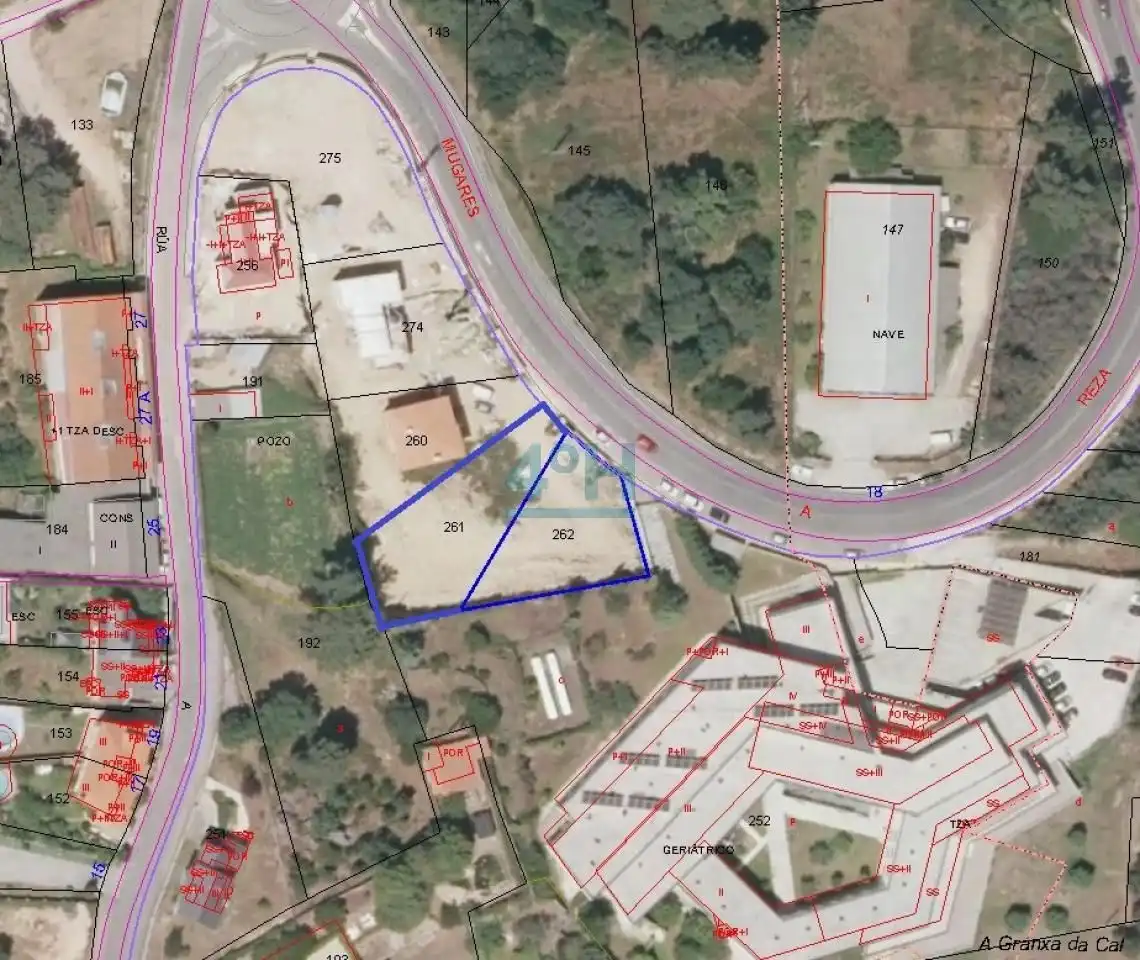 Terreno residencial en venta en Barbadás