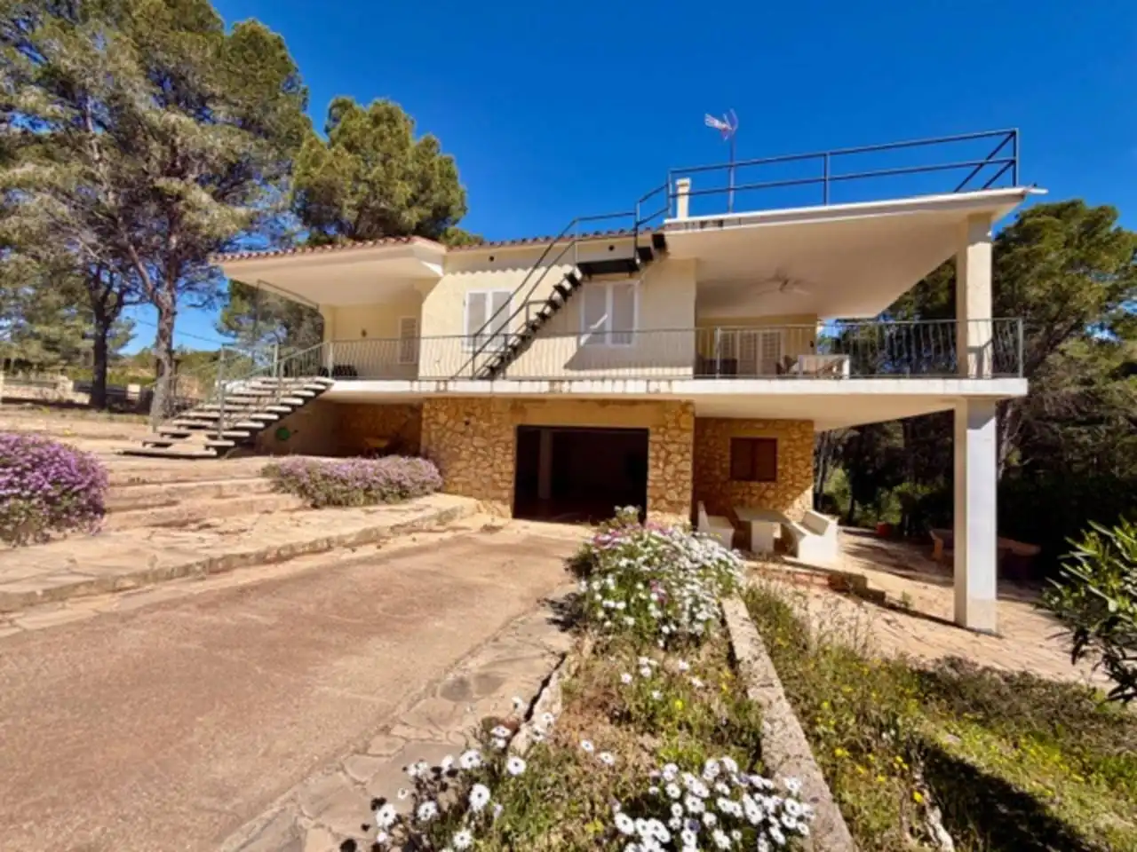 Vista exterior de Casa o chalet en venta en L'Ametlla de Mar  con Calefacción, Jardín privado y Terraza